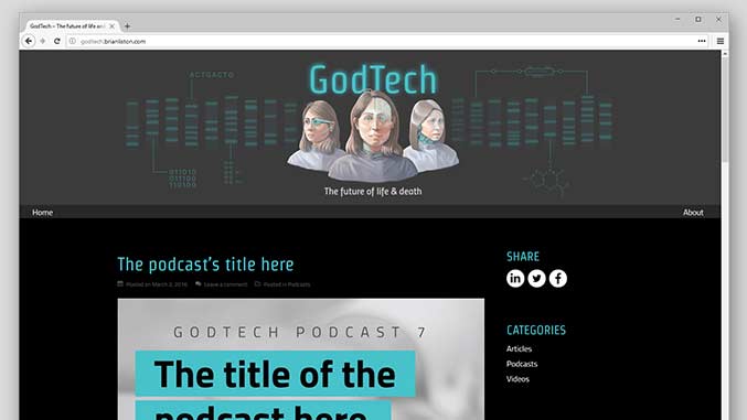 Website for the GodTech Project Thumbnail