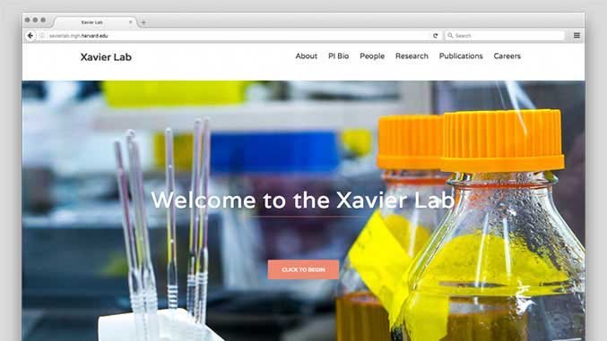 Website for The Xavier Lab Thumbnail